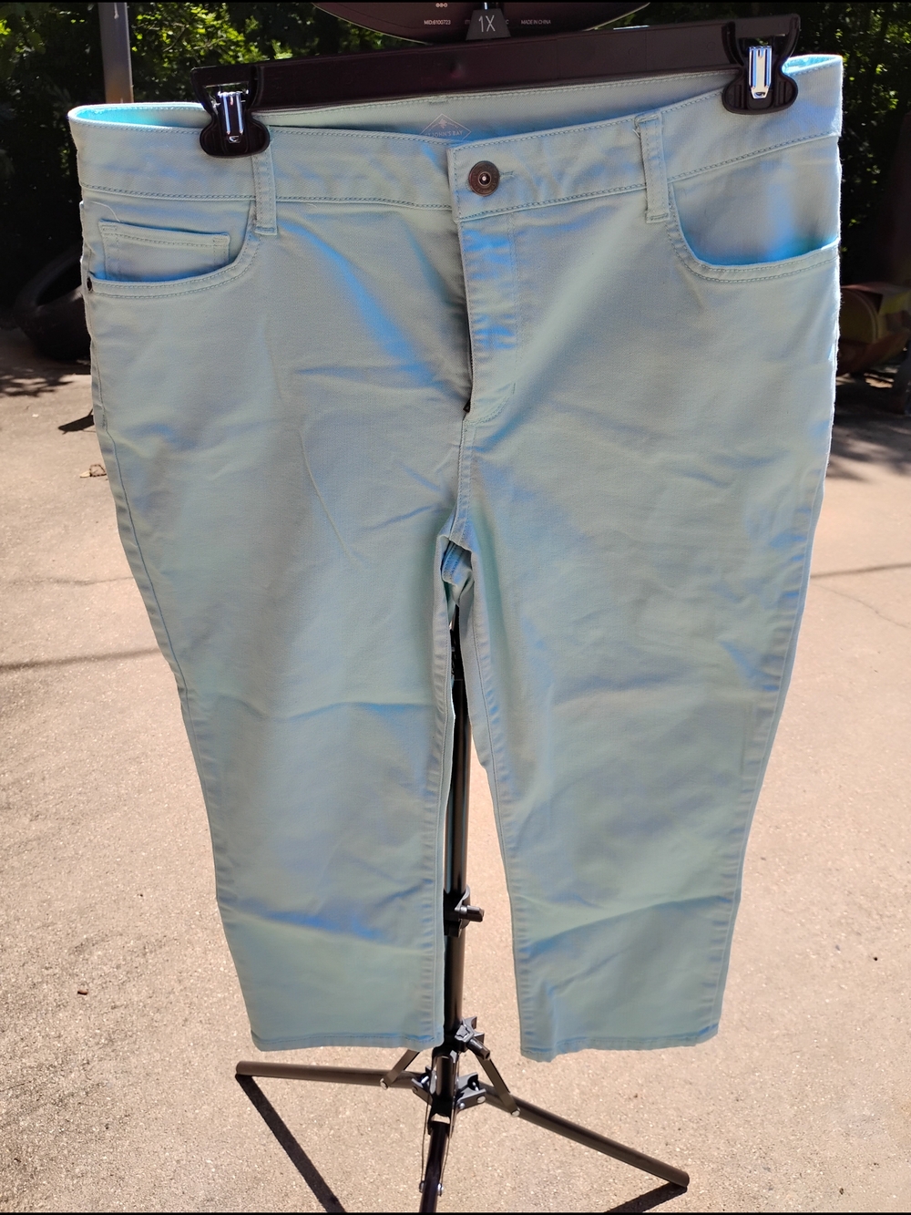 St. John's Bay Light Mint Green Skinny Jeans